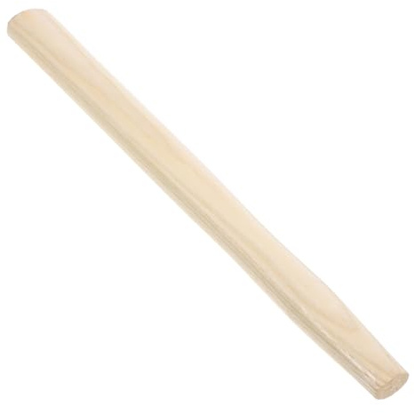 ELEOUTI Wooden Handle Round Head Hammer and Camp Axe, Versatile Replacement Handle Easy Installation, Sturdy Beige Wood Material for Gardening and Outdoor Camping