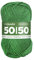 myboshi 50/50-Ganzjahres-Wolle aus Baum- und Merinowolle, für Oberbekleidung geeignet, Mulesing-frei, hochwertiges Häkel-/Strickgarn, 50g, Ll 110m Grün (Grasgrün), 1 Knäuel