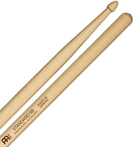 Meinl Stick & Brush 5B Standard Drumsticks (16 Zoll) - American Hickory - Schlagzeug Sticks (SB102)