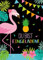 Junaversum 12 Einladungskarten zum Kindergeburtstag Mädchen Flamingo Einladungen Geburtstag Kinder
