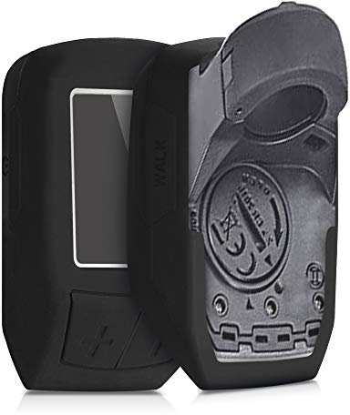 kwmobile Funda Compatible con Bosch Purion - Carcasa de Silicona para ciclocomputador - Cover en Negro
