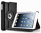 Mobistar iPad Case for iPad Mini 1/2/3, 360° Rotating Cover with Multiple Angles (Black)