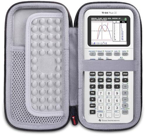 XANAD Hart Reise Tragen Tasche für Texas Instruments TI-Nspire CX Grafikrechner - Schutz Hülle