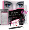 Beauty7 DIY wimpernverlängerung Wimpern Set Selbstanwendung Semipermanenter Wimpern Extensions Set 10D C Curl Einzeln Volumen Wimpern Wimpern Extensions set mit kleber Entferner Cream Pinzette