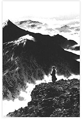 ASDSF Anime-Poster Vagabond 11, Leinwand-Poster, Schlafzimmer, Dekoration, Sport, Landschaft, Büro, Raumdekoration, Geschenk, 30 x 45 cm, ungerahmt