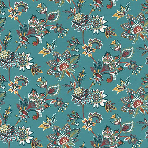 Rasch Tapeten Vliestapete (Botanical) Türkis 10,05 m x 0,53 m Selection Vinyl/Vlies 466713