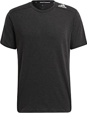 adidas Herren Designed for Training Tee, Black, S