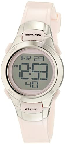 Armitron Sport Women's Digital Chronograph Resin Strap Watch, 45/7012