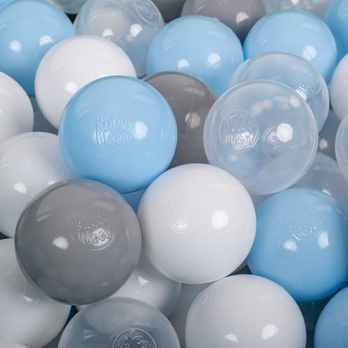 KiddyMoon Kinder Bälle Für Bällebad Baby Spielbälle Plastikbälle ∅7Cm Made In EU