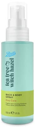 Boots Tea Tree & Witch Hazel Back & Body Spray 150ml