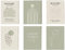 Lslandmood Bild Poster Set Abstrakt Kunst Wandbilder, Modern Leinwand Bild Wandkunst, Beige Wandposter Bilder Set, Deko Wandbilder Wohnzimmer Schlafzimmer, Ohne Rahmen