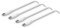 Belkin USB-C to USB-C BoostCharge Braided Cable (2M/6.6ft), 100W Power Delivery, USB-IF Certified for iPhone 16, MacBook, Chromebook, Galaxy & More - White (2-Pack)