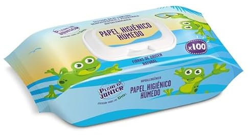 DIA PLANETA JUNIOR papel higiénico húmedo bolsa 100 unidades