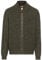 camel active Herren Strickjacke mit Reißverschluss Blattgrün, Menswear-M
