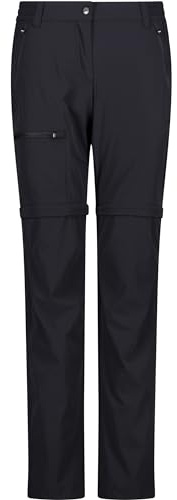 CMP Damen Zip Off Hose, Antracite, XXL