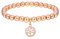 Eigso Arbre de Vie Pendentif Rose Or Bracelet pour Femme Hommes Argent Cuivre Perles Gemmes Bracelet pour Femme Homme