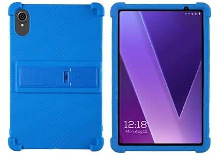 MOOPW Case for Baken D10A / for VASOUN M10 Tablet 10.1 Inch Silicone Shockproof Stand Rubber Soft Shell Kids Friendly Protective Cover