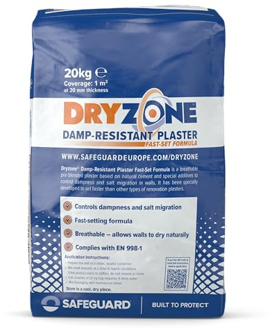Dryzone Fast Set Renovation Plaster 20kg x 20 Pack