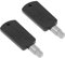 The Lord of the Tools 2Pcs Mini Fridge Key Lock Freezer Door Key Replacement Pentagonal Hole Key Accessories for Chassis Distribution Box Refrigerator 5.8x6mm Black