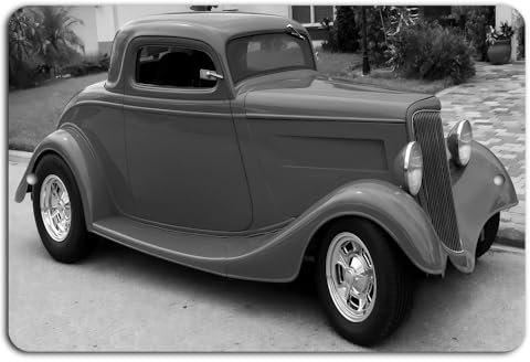 Vintage Vibes: Klassischer Hot Rod Charme blechschilder retro mit sprüchen vintage home deko 12x8 inch/30x20cm