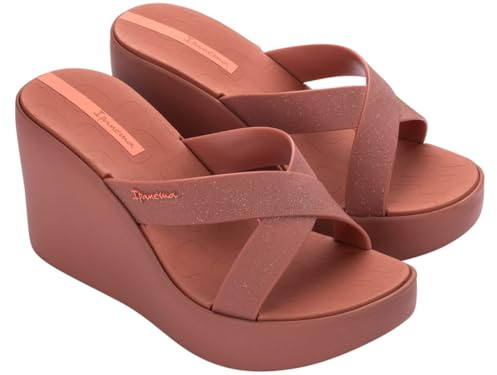 Ipanema HIGH FASHION II SLIDE, GRÖSSE 35.5 EU BD675 - BLACK GLITTER BLACK LILAC 35.5, Bd678 Pink Glitter Pink Orange, 37 EU