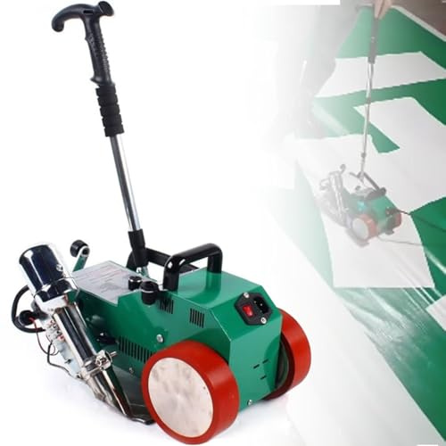 Máquina Automática de Soldadura Por Aire Caliente Para Telas Plásticas, Soldadora de Lonas de Pvc Para Carteles Publicitarios, Techos de Tela y Empalmes Sin Costura