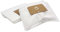 vhbw 10x Sacs compatible avec Rowenta 1300, Delta System II, Revo, AS 007 aspirateur - 29cm x 27cm blanc