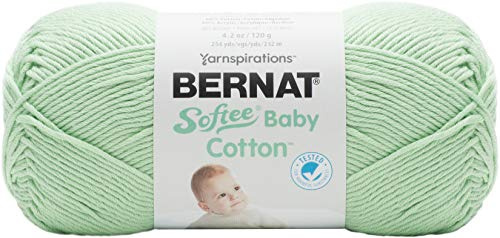 Bernat Softee Baby Cotton - Jade Frost, 120g, Green