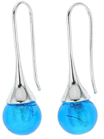 Boucles d'oreilles Murano - Aqua Blue