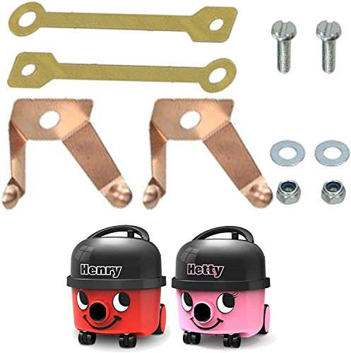 SPARES2GO Head Rewind Spring Contact Kit for Numatic Henry Hetty Vacuum Cleaner