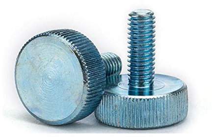 Rändelschraube Rändelschraube Flachkopfschraube-M4x10 [40 Stück]