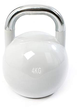 AKT Kettlebell Kesselglocke Professionelle Stahlsportausrüstung Sporthalle Haushaltshanteln Gewichtheben Workout,6KG