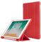Case for iPad Mini 5 (2019) / iPad Mini 4 / Mini 3 / Mini 2 / Mini 7.9 inch, Ultra Slim Soft TPU Back Cover with Pencil Holder and Trifold Stand, Auto Sleep/Wake, Red