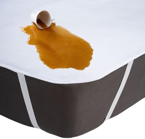 Buymax® Matratzenschoner 160x200cm wasserdicht als 2er Set - Oeko-Tex zertifizierte Inkontinenzauflage waschbar Matratzenauflage Matratzenschutz Inkontinenzunterlage Nässeschutz 160x200 cm