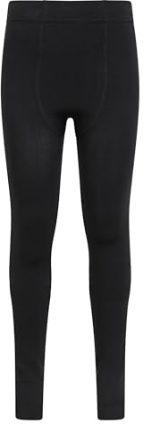 Mountain Warehouse Isotherm Kids Brushed Leggings - Warm & Cosy, Brushed Inner, Boy & Girls, Baselayer - Best for Winter Camping, Outdoors, Travelling & Hiking