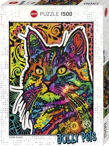 Heye Puzzles - 1500 Pc - Necessity Cat, Jolly Pets