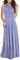 xxxiticat Robe de soirée longue élégante pour demoiselle d'honneur, lilas, S