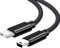 SAKEIOU Cable de Carga rápida Tipo C a Mini USB Cable Cargador Cable de Transferencia de Datos para teléfonos cámaras Soporte transmisión de Datos