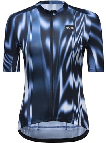 GORE WEAR Breathable Women's Cycling Jersey, Spirit Paint, Fast Moisture Wicking, Unique Design, Short Sleeve Cycling Shirt