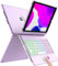 KBCASE Clavier pour iPad 10/11Ème Génération (10.9 Pouces 2022/11 Pouces A16 2025) 360 Flip Clavier sans Fil Bluetooth avec Multi-Touch Trackpad & éclairage Coloré à 7 Couleurs pour iPad 10/11 ème A16