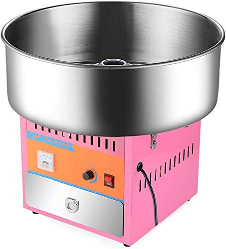 CASEGO Machine à Barbe à Papa Commerciale 220V, en Acier Inoxydable, électrique, pour Anniversaire, fête de Famille