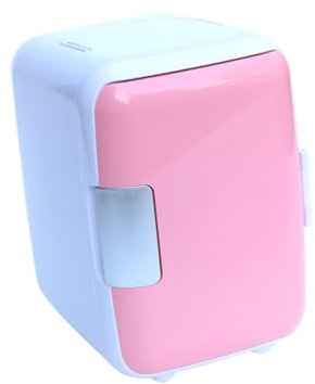 BUGUUYO Mini Nevera Portátil Para Coche Refrigerador y Calentador De Semicondutor Para Auto y Color Rosa