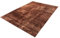 Riess Ambiente Moderner Teppich Soft Touch - 230x160cm - Kupfer braun - Kurzflor Indoor-Teppich