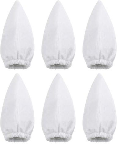 Lot de 6 filtres d'aspirateur en coton de rechange pour Pool Blaster et filtre Water Tech Centennial, compatible avec les aspirateurs de piscine Hydro 500, iVac 350, Eclipse, Fusion PV-10, iVac M3,