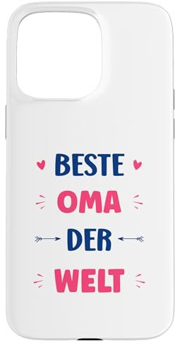 Humor Name beste Oma der Welt Vorname Oma Hülle für iPhone 15 Pro Max