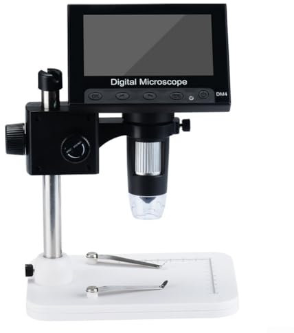 Handmikroskop mit einstellbarer Helligkeit und High-Definition-Videoaufnahmefunktionen bei 720p