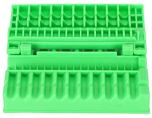 Meat Skewer Device Portable Barbecue Skewer Tool Easy to Use Kitchen Accessories for Outdoor Picnics Family Kitchens PP Material 15.5x12.3x3.5cm