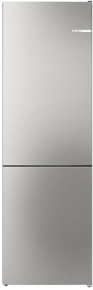Bosch Serie 4 Freistehende Kühl-Gefrier-Kombination 186 x 60 cm KGN362LAF | NoFrost nie wieder abtauen, XXL 321 l Volumen, VitaFresh Frischesystem für Obst und Gemüse, extrem leise 29 dB, MultiAirflow