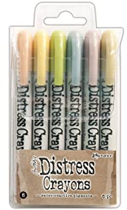 Ranger Tim Holtz RGRTDBK.51787 Distress Crayon Set, Multi-Colour, 8.89 x 14.6 x 1.27 cm