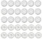 TANCUDER 30 PCS Arandelas de Metal 30mm Arandelas de Seguridad Arandela de Dientes Arandelas de Bloqueo Rápidamente Arandelas de Presión Arandelas de Sujeción para La Mayoría de Los Automóviles